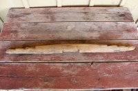 Old Wooden Gamlin Stick - Great Display Piece For Wall