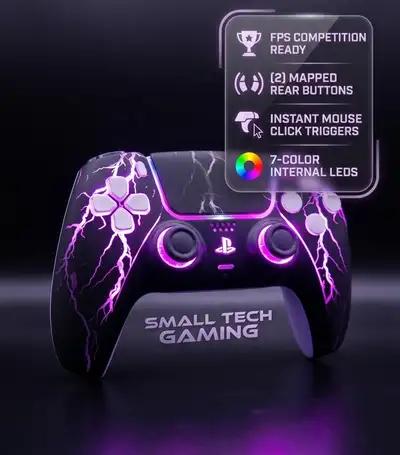 ​⚡️ Elite Custom PS5 Controller built for intense FPS, View more