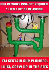 Experienced plumber 