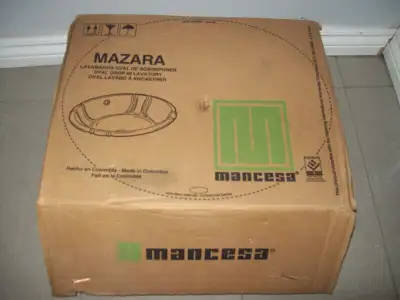Mancesa Mazara Oval Drop In Lavatory Sink Bath 19 1/2"x15 1/2"x7, View more