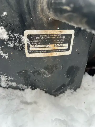 40 craftsman snowblower attachment, View more