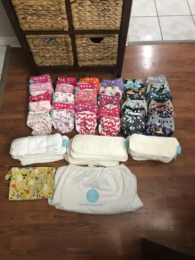 Luxury cloth diaper lot! ** lowered price **, View more