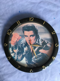 Elvis Wall Clock & Elvis Window Ornament