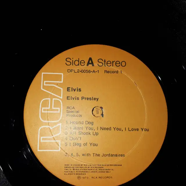 Vintage vinyl Elvis double Lp 197363008307704321124