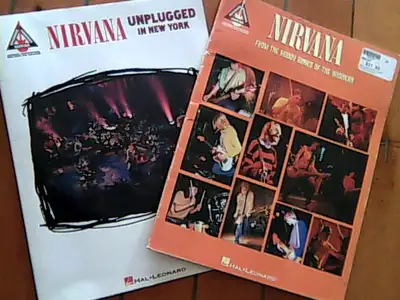 Guitar tablature/chord books (2) Nirvana, View more