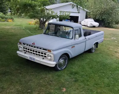 Original 1965 Mercury M100 300 Six Heavy Duty 4 Speed Standard Dana 4:11 Posi Rear Axel Reupholstere...