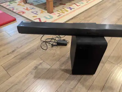 LG SH4 Sub woofer and Sound Bar, View more