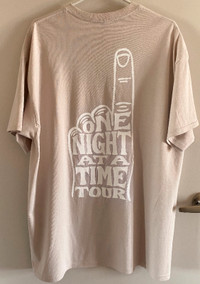 T-shirt ‘One night at a time tour’