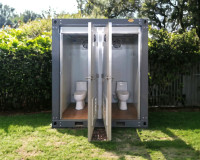 Dual Portable Restroom