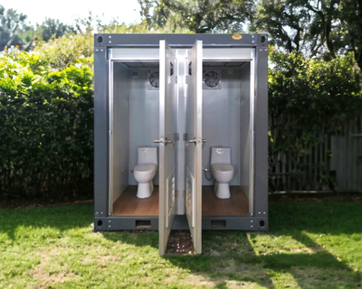 Dual Portable Restroom, View more