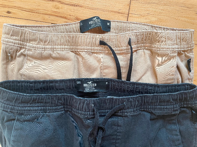 Hollister men’s small T-shirts medium joggers, $25 for lot in Men's in Charlottetown - Image 2