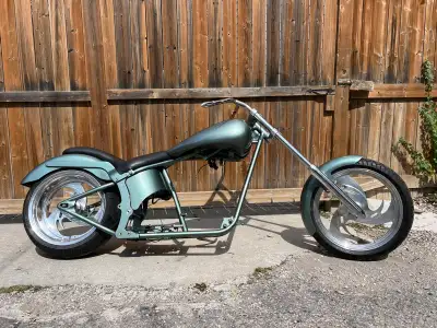 Selling my rolling thunder chopper pro street bike It is Ontario registered and plated and has clean...