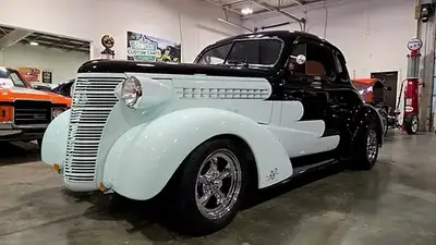 Very well built 1938 Chev Business Coupe with 350 automatic. Mustang ll front end. Great highway cru...