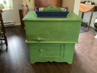 Antique painted Washstand