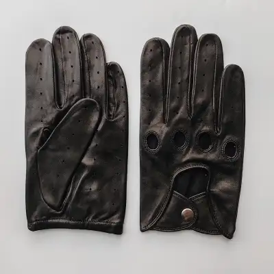 MEN'S ULTRATHIN UNLINED ITALIAN SHEEPSKIN CLASSIC DRIVING GLOVES, View more