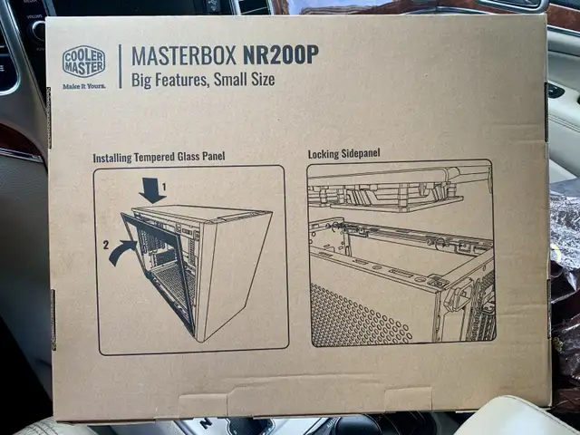 Cooler Master NR200P - Tempered Glass Panel in System Components in Mississauga / Peel Region - Image 3
