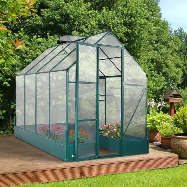 8.2' x 6.2' Greenhouse Aluminum Frame in Patio & Garden Furniture in Markham / York Region - Image 2