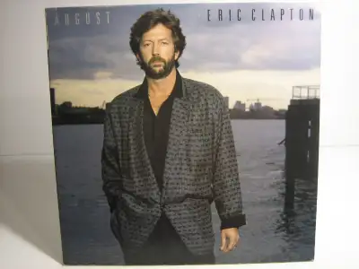 Eric Clapton - August 1986 Duck Records 92 54761 WEA Music Of Canada LP vinyl record gatefold album...