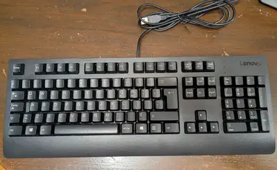 Lenovo SK 8827 USB clavier français, View more