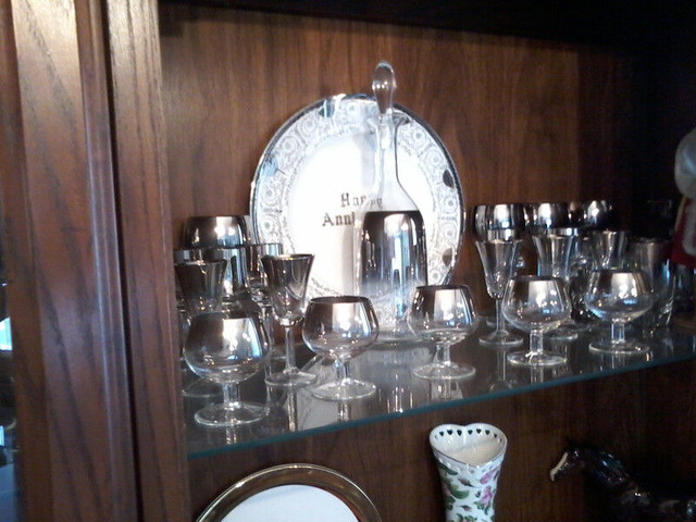 Assorted "Platinum" & Crystal Glassware (20 Pcs just $150)! in Arts & Collectibles in City of Toronto - Image 3