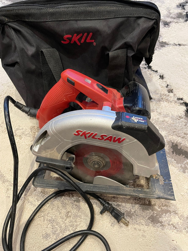 Firm price like Brand New SKILSAW CIRCULAR SAW WITH LASER LINE  in Power Tools in Mississauga / Peel Region