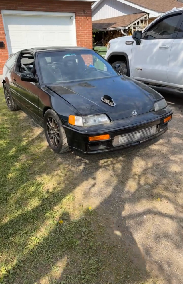 91 honda crx in Cars & Trucks in Pembroke - Image 2