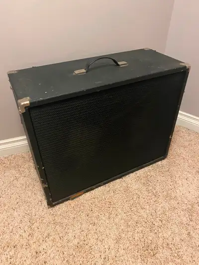1970s 2x12 Garnet Amp Cabinet (no speakers), View more