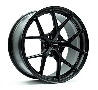 Wheels: Superspeed RF05RR (18" 5x114.3) in matte black. - Direct fit for 2014+ Lexus IS 250/300/350,...