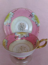 Japanese Vintage Shafford Hand Painted Cup & Saucer