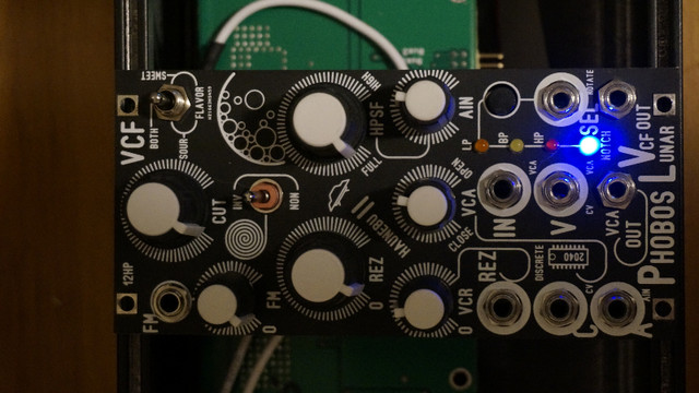 Blue Lantern Modules Phobos Lunar VCF + VCA Eurorack Module in Pro Audio & Recording Equipment in Edmonton - Image 4