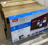 TCL 40” CLASS 3-SERIES FHD LED ROKU SMART TV - 40S325-CA
