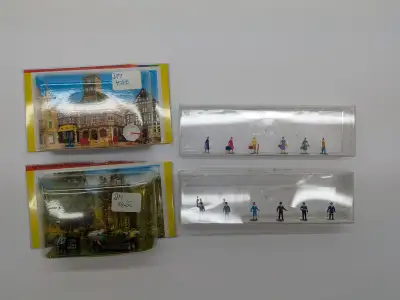 Selling 4 sets of Noch and Mertin figures. All brand new in original packaging. Pick up in Hanmer, c...