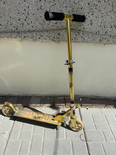 Kids scooter almost new firm on price $20