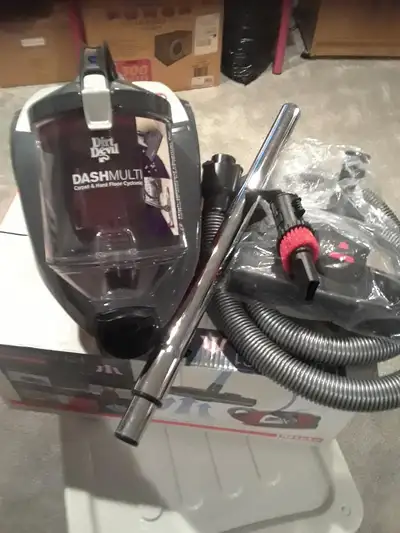 New bagless dirt devil canister vacuum Buy for $219.00 O.B.O., View more