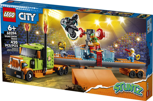LEGO CITY STUNTZ 60294 STUNT SHOW TRUCK Brand New in Sealed Box! in Toys & Games in Thunder Bay