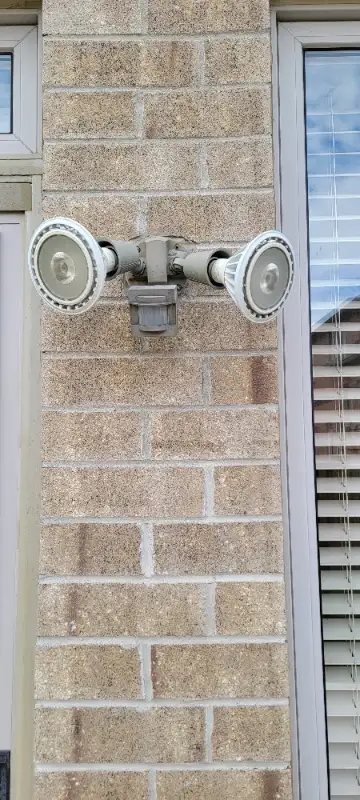 Outdoor motion sensor dual flood light, View more