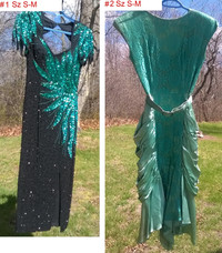 Green Coloured Formal Gowns