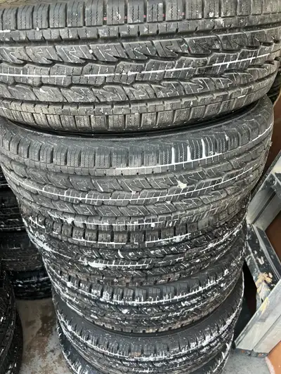 Set of 6 new take offs General Grabber HTS tires LT225/75 R16 LR E 10 PLY $790 for set of 6 ph 780-9...