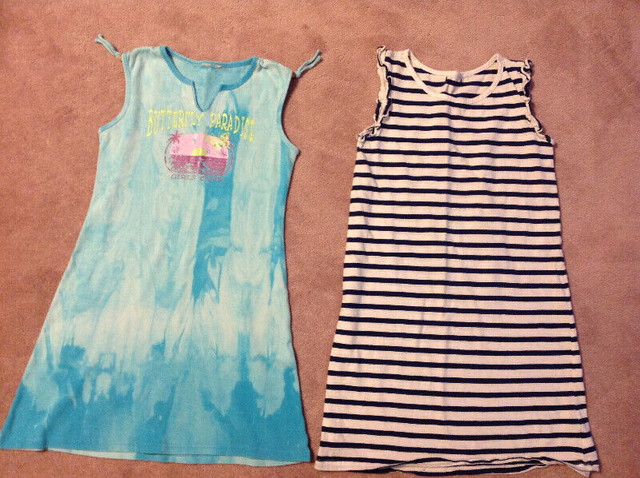 SET OF 2 GIRL'S SZ 6/8 SUMMER DRESSES in Kids & Youth in Calgary - Image 3