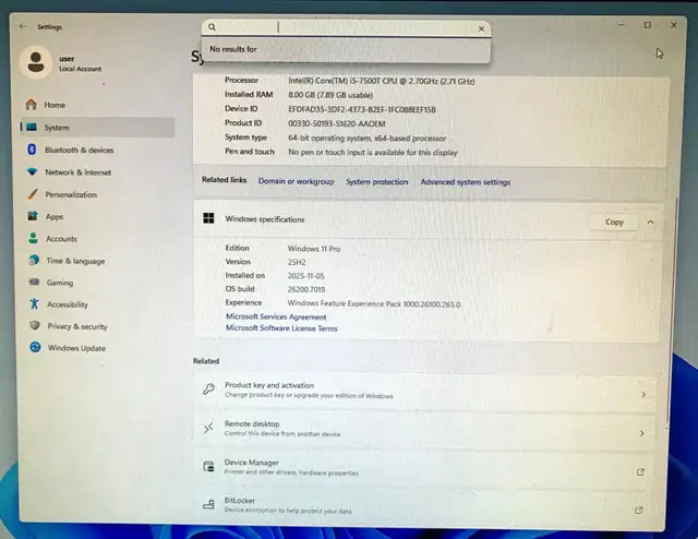 HP Prodesk 400 G3 Mini 7th Gen in Desktop Computers in Markham / York Region - Image 4