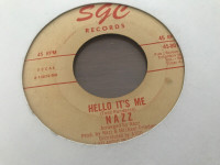 Garage Psychedelic Rock 45 Nazz Open Ny Eyes / Hello It’s Me vg+