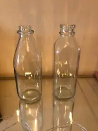 Vintage Antique Glass Milk Bottles for Sale! Excellent Condition