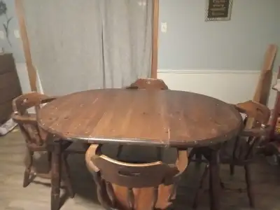 Kitchen table and 4 chairs, View more
