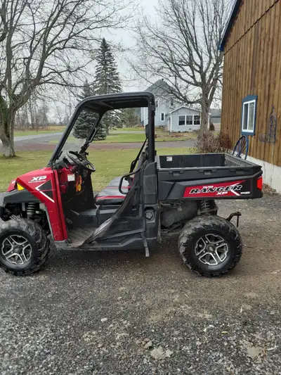 This UTV has power steering, winch and a 1/4 windshield. It has 7100 km and has been freshly service...