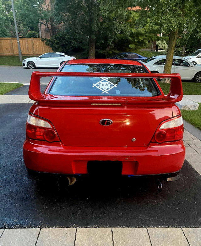 2004 Subaru Impreza WRX Red in Cars & Trucks in Markham / York Region - Image 2