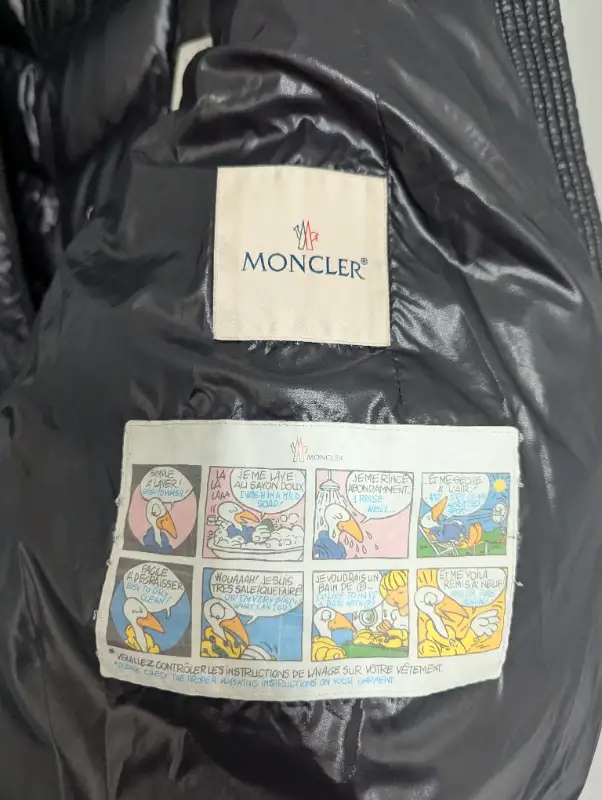 Moncler Fulmarus Puffer Fur Down Long Jacket Black Size 6 / XXL in Women's - Tops & Outerwear in Mississauga / Peel Region - Image 7