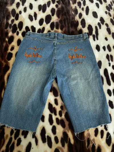 womans vtg apple bottom jean shorts , View more
