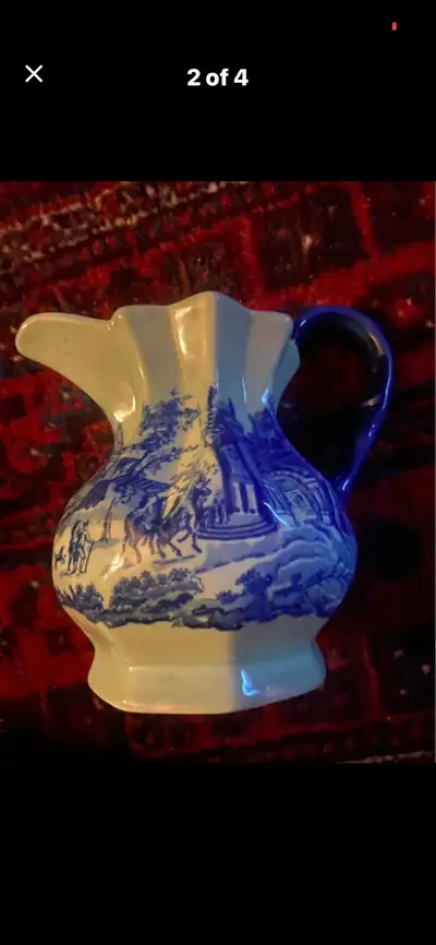  Beautiful iron stone pitcher , View more