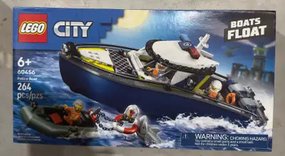 Lego City Police Boat 60456, View more