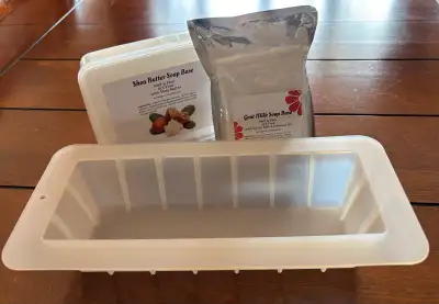 Soap bases are new, ordered melt & pour and was interested in learning cold process so just not usea...